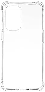 Amazon Brand - Solimo Shockproof Transparent Soft TPU Back Case Mobile Cover for OnePlus 9