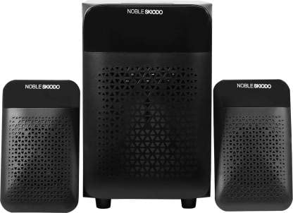 Noble Skiodo VR3697-MT 28 W Bluetooth Laptop/Desktop Speaker (Black, 2.1 Channel)