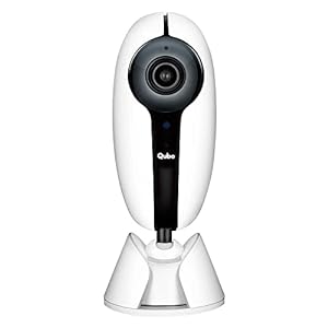 Qubo Outdoor Security Camera (White) from Hero Group | Made in India | IP65 All-Weather | 2MP 1080p Full HD | CCTV Wi-Fi Camera | Night Vision | Mobile App Connectivity | Cloud & SD Card Recording