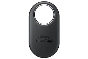 Samsung Galaxy SmartTag2 (1 Pack), Black | Bluetooth Tracker | Compass View | AR Find | IOT Control | Lost Mode