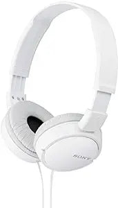 Sony MDR-ZX110A Wired On Ear Headphone without Mic (White)