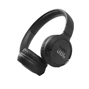 JBL Tune 510BT, On Ear Wireless Headphones with Mic, up to 40 Hours Playtime, Pure Bass, Quick Charging, Dual Pairing, Bluetooth 5.0 & Voice Assistant Support for Mobile Phones (Black)