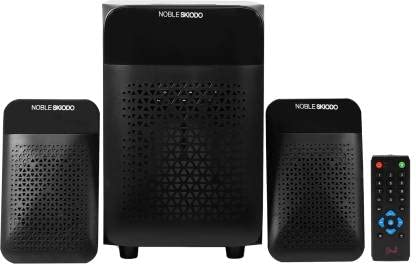 Noble Skiodo VR3697-MT 28 W Bluetooth Laptop/Desktop Speaker (Black, 2.1 Channel)