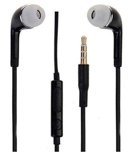 Samsung Original EHS64 Wired in Ear Earphones with Mic, Black