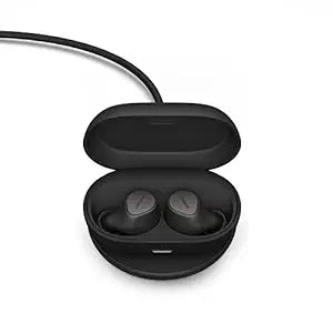 Jabra Elite 7 Pro Fully Wireless Earphones + Wireless Charging Pad - with Jabra MultiSensor Voice Technology for Clear Calls, Active Noise Canceling, Built-in Alexa - Titanium Black