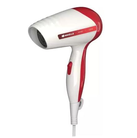 HAVELLS HD1901 Hair Dryer  (1200 W, White & Red)