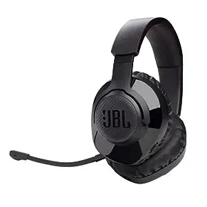 JBL Free WFH Wireless, Over Ear Headset with Detachable Voice-Focus Noise Cancelling Mic, Lossless & Low-lag 2.4GHz USB Dongle for Work from Home, Conference Calls, Online Learning & Teaching (Black)