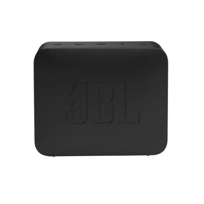 JBL Go Essential with Rich Bass, 5 Hrs Playtime, IPX7 Waterproof, Ultra Portable 3.1 W Bluetooth Speaker (Black, Mono Channel) Visit the JBL Store