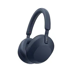 Sony WH-1000XM5 Wireless The Best Active Noise Cancelling Headphones, 8 Mics for Clear Calling, 40Hr Battery, 3 Min Quick Charge = 3 Hours Playback, Multi Point Connectivity, Built-in Alexa - Blue