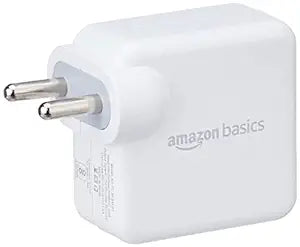 Amazon Basics 30W Type-C Charger|Fast Charging Adapter,White,Compatible with iPhone 14/13/12/11,Google Pixel Fold/7/7A/7 Pro/Pixel 6/Pixel 6A/Pixel 6 Pro&Other Phones