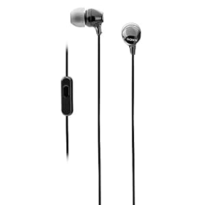 Sony MDR-EX14AP Wired in Ear Headphone with Mic (Black)