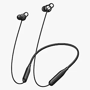 OPPO Enco M32 Bluetooth Wireless in Ear Earbuds with Mic,10 Mins Charge - 20Hrs Music Fast Charge, 28Hrs Battery Life,10mm Driver, IP55 Dust & Water Resistant (Black)