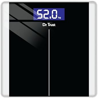 Dr Trust USA Balance Personal Digital Electronic Body Weight Machine for Human Body 180kg Capacity Weighing Scale- 513