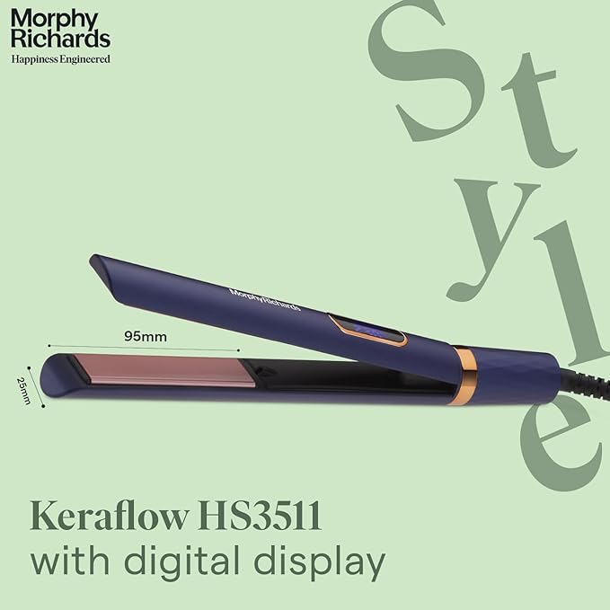 Morphy Richards 340044 Hair Straightener (Blue)