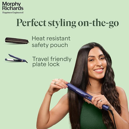Morphy Richards 340044 Hair Straightener (Blue)