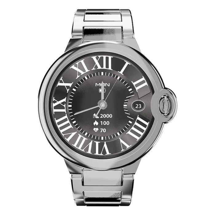 Fire-Boltt Topaz 3.30 cm (1.3 Inch) Round Luxury Smartwatch with Bluetooth Calling, Voice Assistant, Multiple Sports Modes