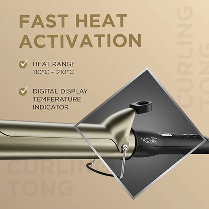 Ikonic Professional Curling Tong CT-38 Electric Hair Styler