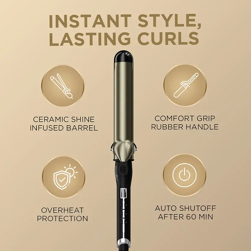 Ikonic Professional Curling Tong CT-38 Electric Hair Styler