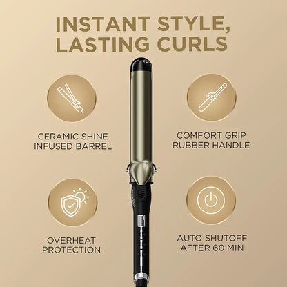 Ikonic Professional Curling Tong CT-38 Electric Hair Styler