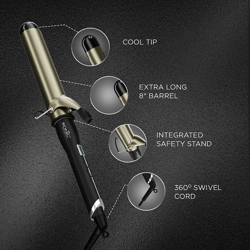 Ikonic Professional Curling Tong CT-38 Electric Hair Styler