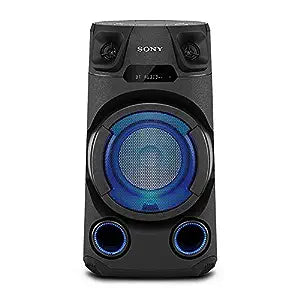 Sony MHC-V13 High-Power Party Speaker with Bluetooth connectivity (Jet bass Booster,Mic/Guitar, USB, CD, Music Center app)