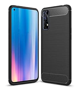 Amazon Brand - Solimo Back Cover Case for Realme 7 / Narzo 20 Pro / Narzo 30 4G | Compatible for Realme 7 / Narzo 20 Pro / Narzo 30 4G Back Cover Case | Soft and Flexible (TPU | Matte Black)