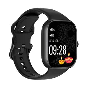 REDMI Watch Move 1.85 Premium AmoLED,14 Day Battery,Best Accuracy,Dual Core Processor Smartwatch (Blue/Black/Grey Blaze Strap, Free Size)