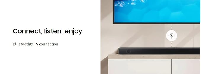 Samsung Dolby Digital Bluetooth Soundbar (HW-T42E/XL, Black, 2.1 Channel)