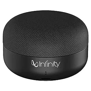 Infinity - JBL Clubz Mini, Wireless Ultra Portable Mini Speaker with Mic, Deep Bass, Dual Equalizer, Bluetooth 5.0 with Voice Assistant Support for Mobiles (Black)