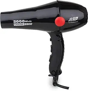 CHAOBA Plastic 2000 Watts Professional Hair Dryer (Black)