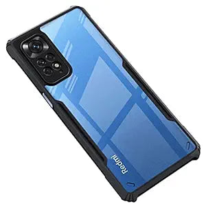 Amazon Brand - Solimo Mobile Cover for Mi Redmi Note 11s (Polycarbonate_Black)