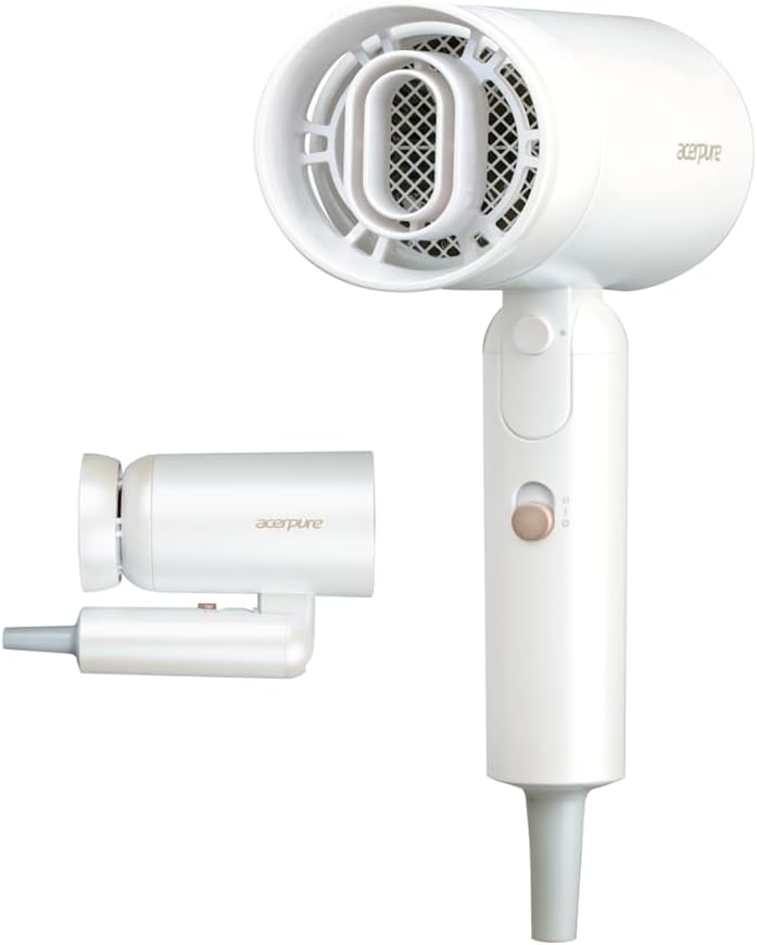 Acerpure Beauty Ionic Hair Dryer HD364-10W | 22m Anion | Light Weight | Heat & Cooling Mode