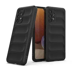 Casotec Basic Case for Samsung Galaxy A32 4G (Silicone_Black)