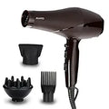 AGARO HD-1120 2000 Watts Professional Hair Dryer with AC Motor, Concentrator, Diffuser, Comb, Hot and Cold Air, 2 Speed 3 Temperature Settings with Cool Shot For both Men and Women, Black