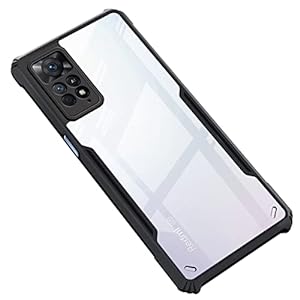 Amazon Brand - Solimo Back Case Cover for Mi Redmi Note 11 Pro Plus 5G (Polycarbonate_Black)