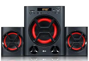 LG XBOOM LK72B, Bass Blast+, USB, FM Radio, 40 W Bluetooth Speaker, AUX in, SD Card (Black)