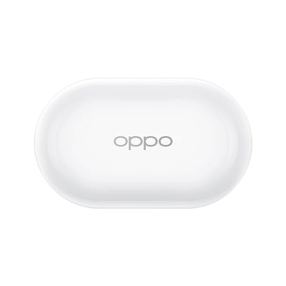 OPPO Enco Buds Bluetooth True Wireless in Ear Earbuds(TWS) with Mic, 24H Battery Life, Supports Dolby Atmos Noise Cancellation During Calls, IP54 Dust & Water Resistant,(White, True Wireless)