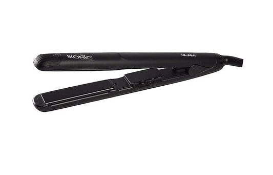 Ikonic Glam Hair Straightener For Women With Professional Cutting-Edge Floating Tourmaline Ceramic Plates Ideal For Straighteneing, Curls, Waves Auto Controlled Heat Setting Super Stylish