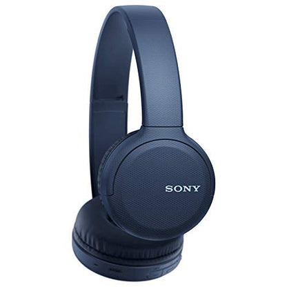 Sony Wh-Ch510 Bluetooth Wireless On Ear Headphones Up-To 35Hrs Playtime Lightweight, Type-C, Play/Pause Control, 30Mm Driver, Bt Version 5.0 & Voice Assistant Support For Mobiles, with mic - Blue