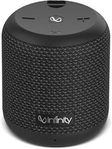 INFINITY by Harman Fuze 99 4.5 W Deep Bass Sound with Dual Equalizer and Water Proof Bluetooth Speaker (Black)