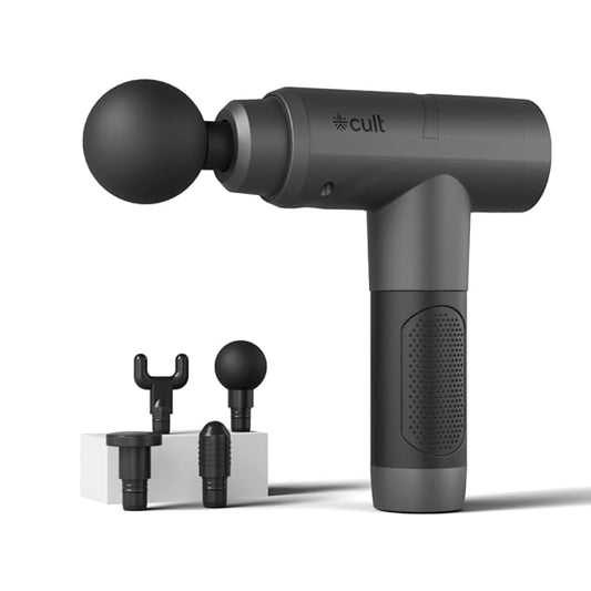 CULT Impact Pro Gun Massager, 6 Speed Intensities, Full-body deep tissue pain relief massager