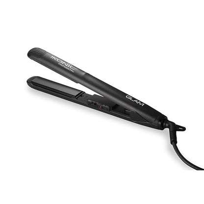 Ikonic Glam Hair Straightener For Women With Professional Cutting-Edge Floating Tourmaline Ceramic Plates Ideal For Straighteneing, Curls, Waves Auto Controlled Heat Setting Super Stylish