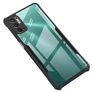 Amazon Brand - Solimo Back Case Cover for Mi Redmi Note 10T 5G / Poco M3 Pro 5G | Compatible for Mi Redmi Note 10T 5G / Poco M3 Pro 5G Back Case Cover | (TPU + PC | Matte Black)