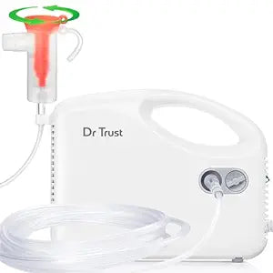 Dr Trust Plastic Bestest Compressor Nebulizer Machine Kit (White) Pack Of 1