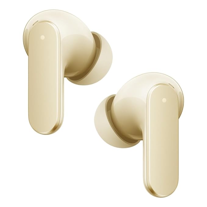 Realme Buds Air 8,11mm+6mm Dual Dynamic Bass Drivers,58Hrs Playtime, 55dB ANC,6 Mic ENC, 45ms Low Latency, 360° Spatial Audio, Hi-Res LHDC, IP55 Dust & Water Resistant, BT v5.4