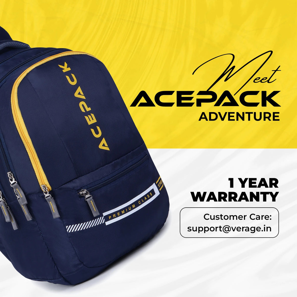 ACEPACK Medium 22 L Laptop Backpack Adventure (Blue)