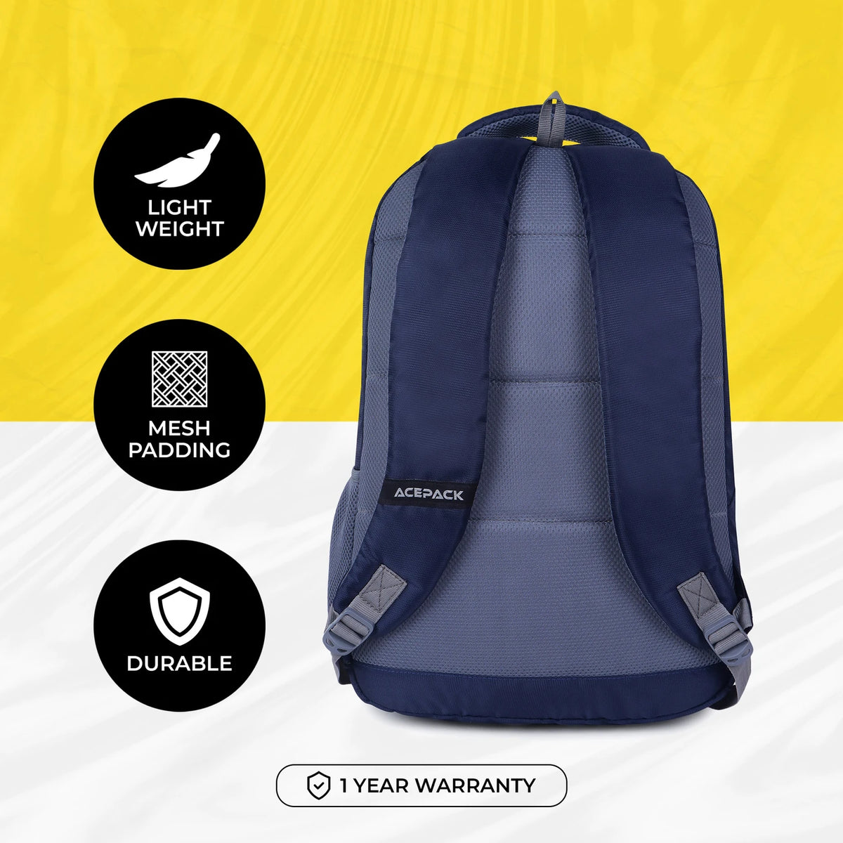 ACEPACK Medium 22 L Laptop Backpack Adventure (Blue)