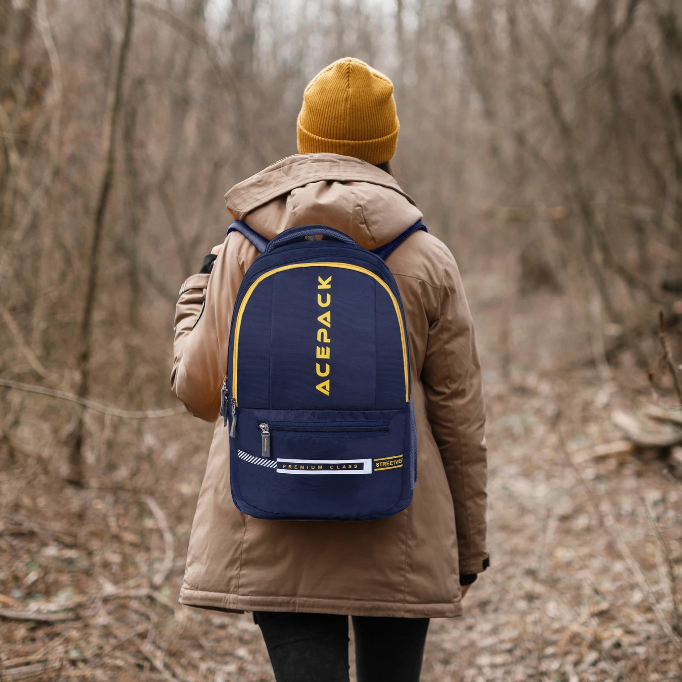 ACEPACK Medium 22 L Laptop Backpack Adventure (Blue)