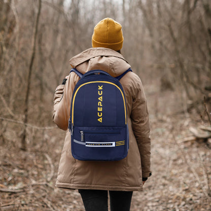 ACEPACK Medium 22 L Laptop Backpack Adventure (Blue)