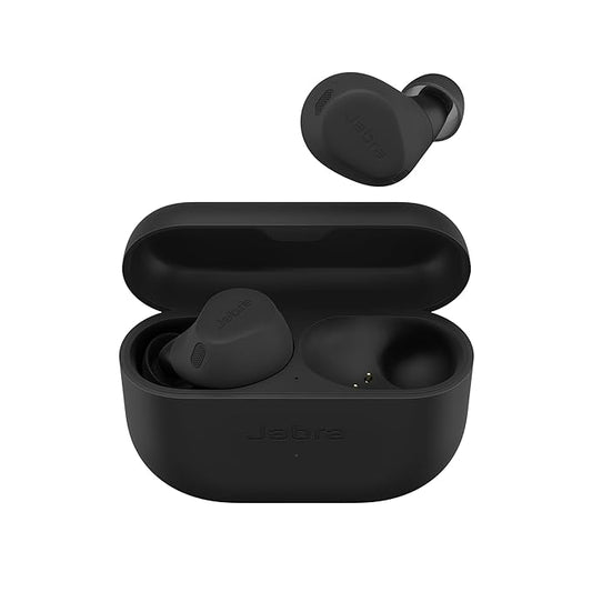 Jabra Elite 8 Active Wireless in-Ear Bluetooth Earbuds with Adaptive Hybrid Active Noise Cancellation and 6 Built-in Microphones, Water and Sweat Resistant - Black